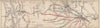 Argentina Railways. Buenos Aires Pacific Ry. Transandine Valparaiso c1910 map