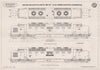 British Railways class 55 Deltic Co-Co Diesel Electric Locomotive drawing 1979