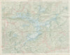 Gruppo Ortles-Cevedale Ortler-Alpen Alps. Bormio TOURING CLUB ITALIANO c1965 map