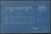 Güterwagen serie M7. Rail goods wagon Switzerland engineering blueprint 1935