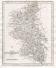 Antique county map of BUCKINGHAMSHIRE by JOHN CARY 1787 old chart