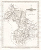 Antique county map of CAMBRIDGESHIRE by JOHN CARY 1787 old chart