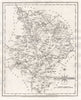 Antique county map of HUNTINGDONSHIRE by JOHN CARY 1787 old chart