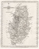 Antique county map of NOTTINGHAMSHIRE by JOHN CARY 1787 old chart