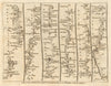 Newport Cardiff Cowbridge Aberavon Briton Ferry Swansea. KITCHIN road map 1767