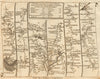 London Lewisham West Malling Maidstone Ashford Hythe. KITCHIN road map 1767