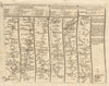 London Epping Harlow Northampton Loughborough Nottingham. KITCHIN road map 1767