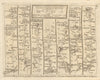 Chippenham Bath Wells Marlborough Devizes Trowbridge. KITCHIN road map 1767