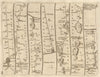 Lincoln Hull Beverley Scarborough Bridlington Flamborough KITCHIN road map 1767