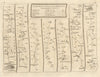 Carlisle Brackenhill Jedburgh Kelso Berwick-upon-Tweed. KITCHIN road map 1767