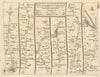 King's Lynn Gayton Norwich Great Yarmouth. KITCHIN road map 1767 old
