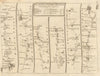 Oxford Faringdon Highworth Malmesbury Hinton Bristol. KITCHIN road map 1767