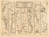 Whitby Stockton-on-Tees Sunderland Durham South Shields. KITCHIN road map 1767