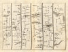 Doncaster Ferrybridge Tadcaster York Boroughbridge SENEX #7 road map 1719
