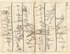 Denbigh Conwy Beaumaris Holyhead North Wales SENEX #24 road map 1719 old