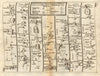 Chippenham Bath Wells Marlborough Devizes Trowbridge SENEX #35 road map 1719