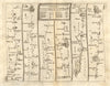Puckeridge Cambridge Ely Downham Market King's Lynn SENEX #43 road map 1719