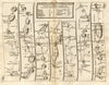 Barnet Potters Bar Hatfield Stevenage St Neots Oakham SENEX #45 road map 1719