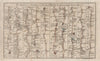York Manchester Chester Derby Lancaster Whitby Scarborough roads BOWEN c1776 map