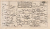 Tuxford-Bawtry-Doncaster-Wentbridge-Tascaster-York road map. Notts-Yorks c1775