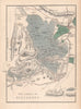 Antique THE LAKES OF KILLARNEY map by Alfred ADLARD. Ireland c1841 old