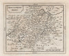 Antique county map of Montgomeryshire by John Seller / Francis Grose c1780