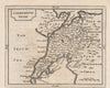 Antique county map of Caernarvonshire by John Seller / Francis Grose c1780