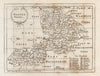 Antique county map of Oxfordshire. John Seller / Francis Grose. Uncoloured c1780