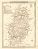 Antique county map of NOTTINGHAMSHIRE by George COLE & John ROPER c1835