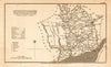 Antique county map of MONMOUTHSHIRE by Henry Cooper for Benjamin Capper 1808