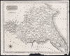 East Riding of Yorkshire and Liberty of Ainsty. NEELE c1818 old antique map