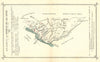 BARBARESCO wine map. Nebbiolo Cantina Sociale di Barbaresco Domizio CAVAZZA 1898