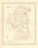 COUNTY ARMAGH antique map for LEWIS by CREIGHTON & DOWER - Ulster 1846 old