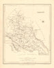 COUNTY CARLOW antique map for LEWIS by CREIGHTON & DOWER - Ireland 1846