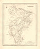 COUNTY KILDARE antique map for LEWIS by CREIGHTON & DOWER - Ireland 1846