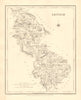 COUNTY LEITRIM antique map for LEWIS by CREIGHTON & DOWER - Ireland 1846