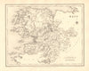 COUNTY MAYO antique map for LEWIS by CREIGHTON & DOWER - Ireland 1846 old