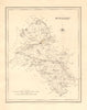 COUNTY MONAGHAN antique map for LEWIS by CREIGHTON & DOWER - Ireland 1846