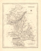 COUNTY TIPPERARY antique map for LEWIS by CREIGHTON & DOWER - Ireland 1846