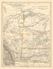 CANADA PRAIRIES Alberta Saskatchewan Assiniboia Athabasca JOHNSTON 1892 map