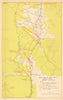 Japanese invasion of Malaya. Retreat in southern Johore, 27-31 Jan 1942 1957 map