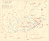 Battle of Falaise Pocket 16-20 August 1944 Operation Overlord Normandy 1962 map
