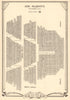 Her Majesty's Theatre, Haymarket, London. Vintage seating plan 1953 old print