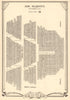 Her Majesty's Theatre, Haymarket, London. Vintage seating plan 1953 old print