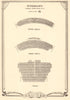 Wyndhams Theatre, Charing Cross Road, London. Vintage seating plan 1953 print