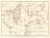Plan of the Siege of Astorga in 1812. León, Spain. Peninsular War 1817 old map