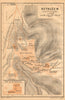 Bethlehem / Bayt Lahm antique town city plan. Israel. West Bank 1912 old map