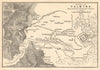 Plan of the ruins of Palmyra. Syria 1912 old antique vintage map chart