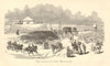 The Beach at Fort Montagu, NASSAU, BAHAMAS. Paradise Island opposite 1891