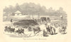 The Beach at Fort Montagu, NASSAU, BAHAMAS. Paradise Island opposite 1891